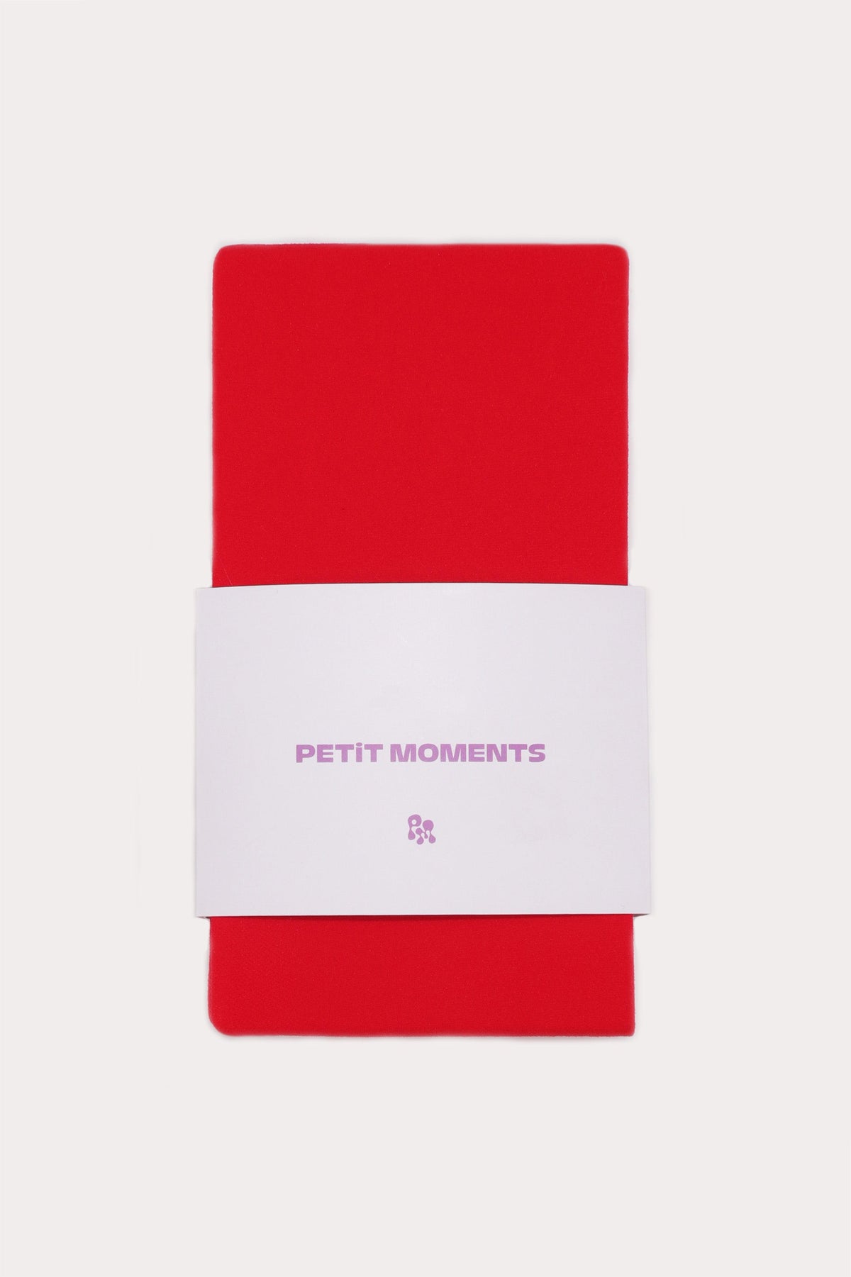 petit moments Solid Tights in Red