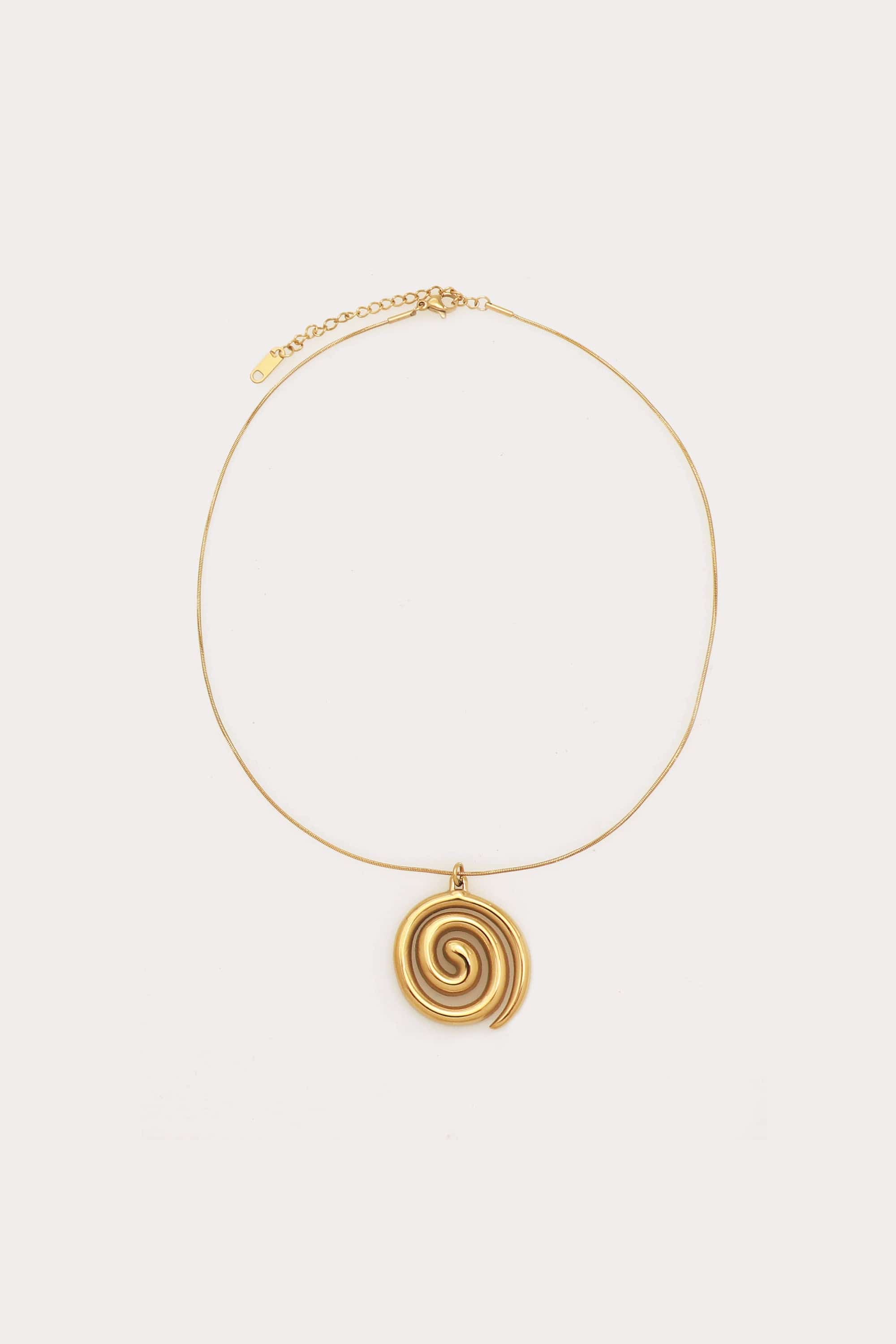 Swirl Chain Necklace