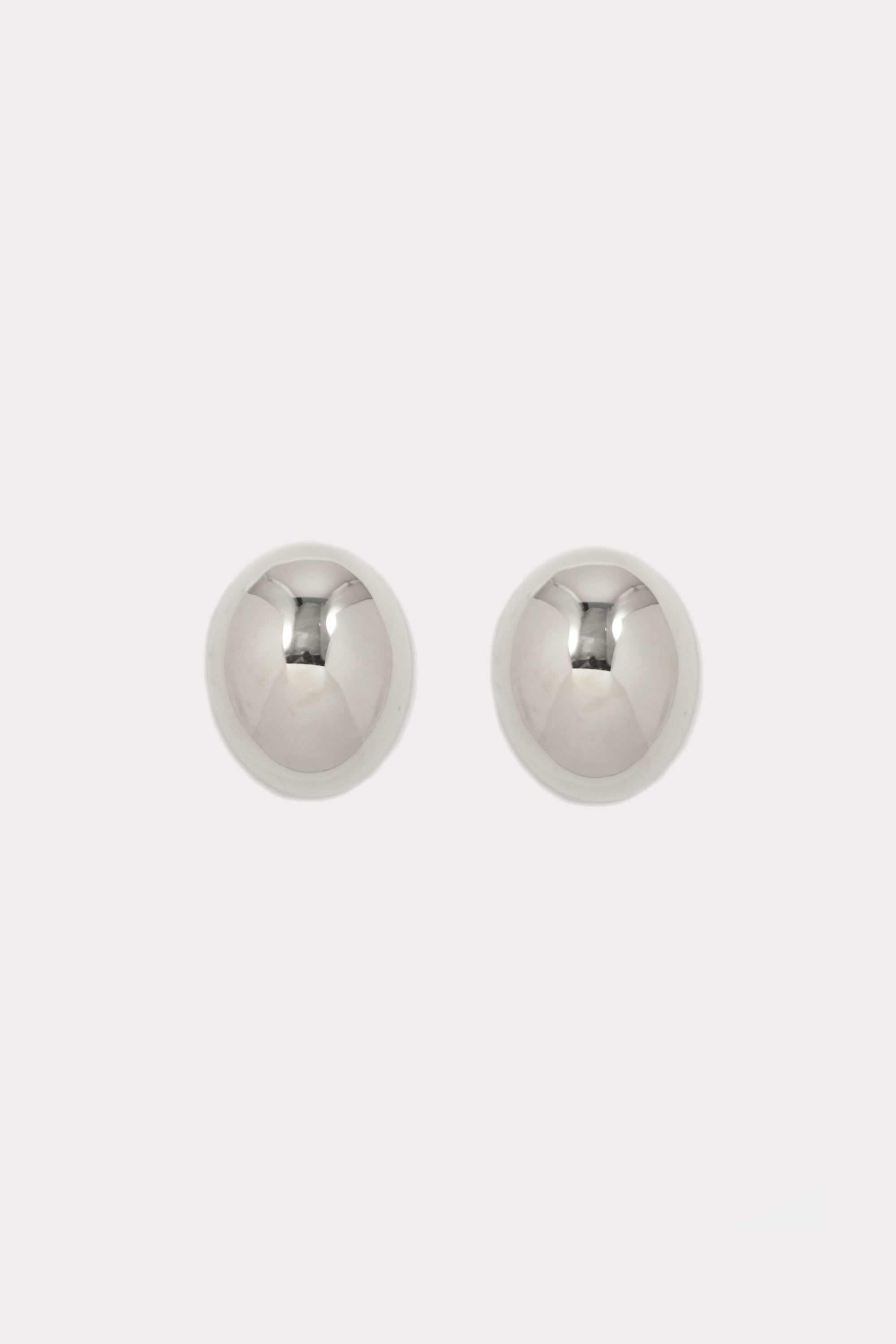 Oval Stud Earrings