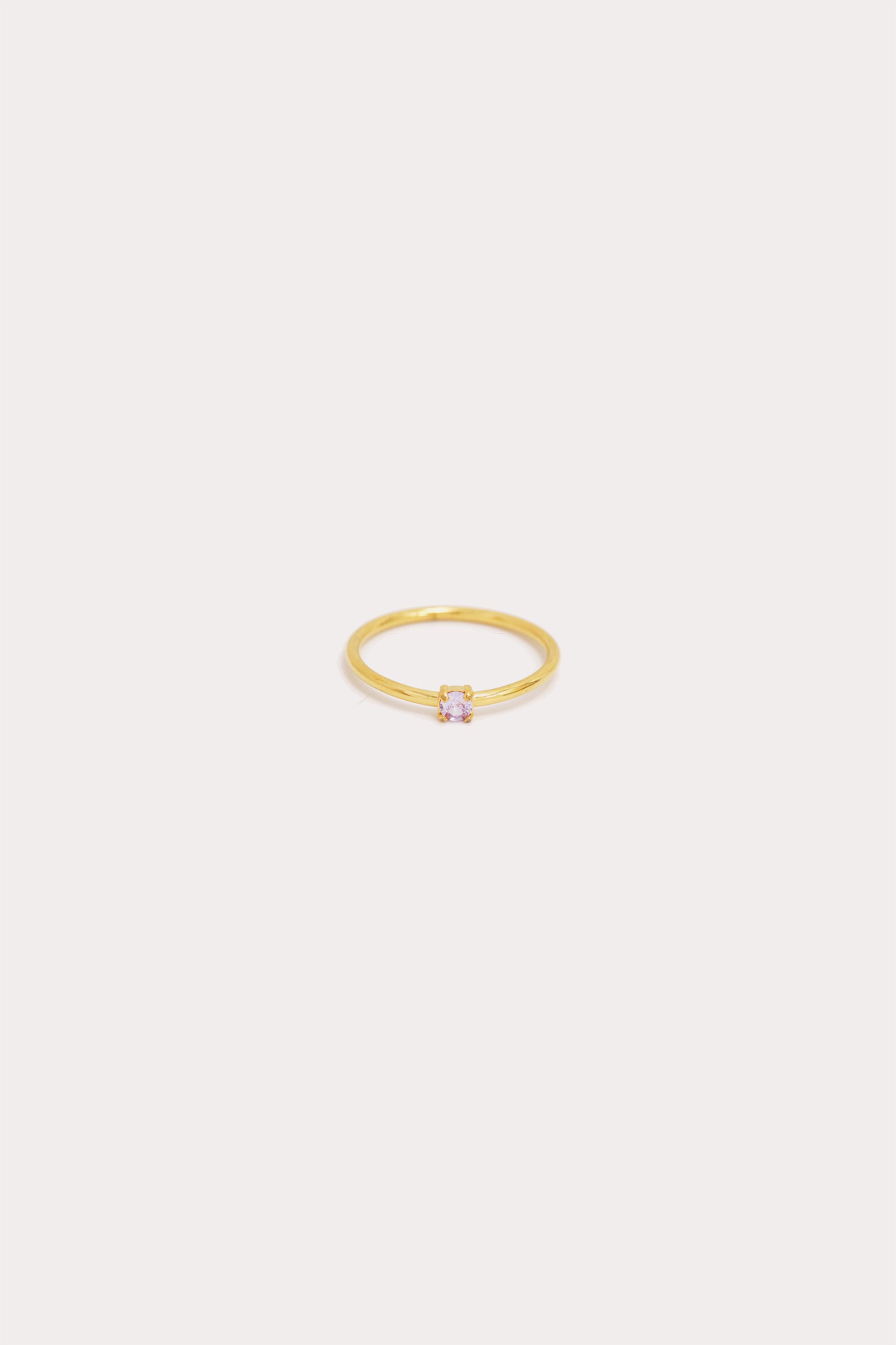 Dainty Birthstone Ring