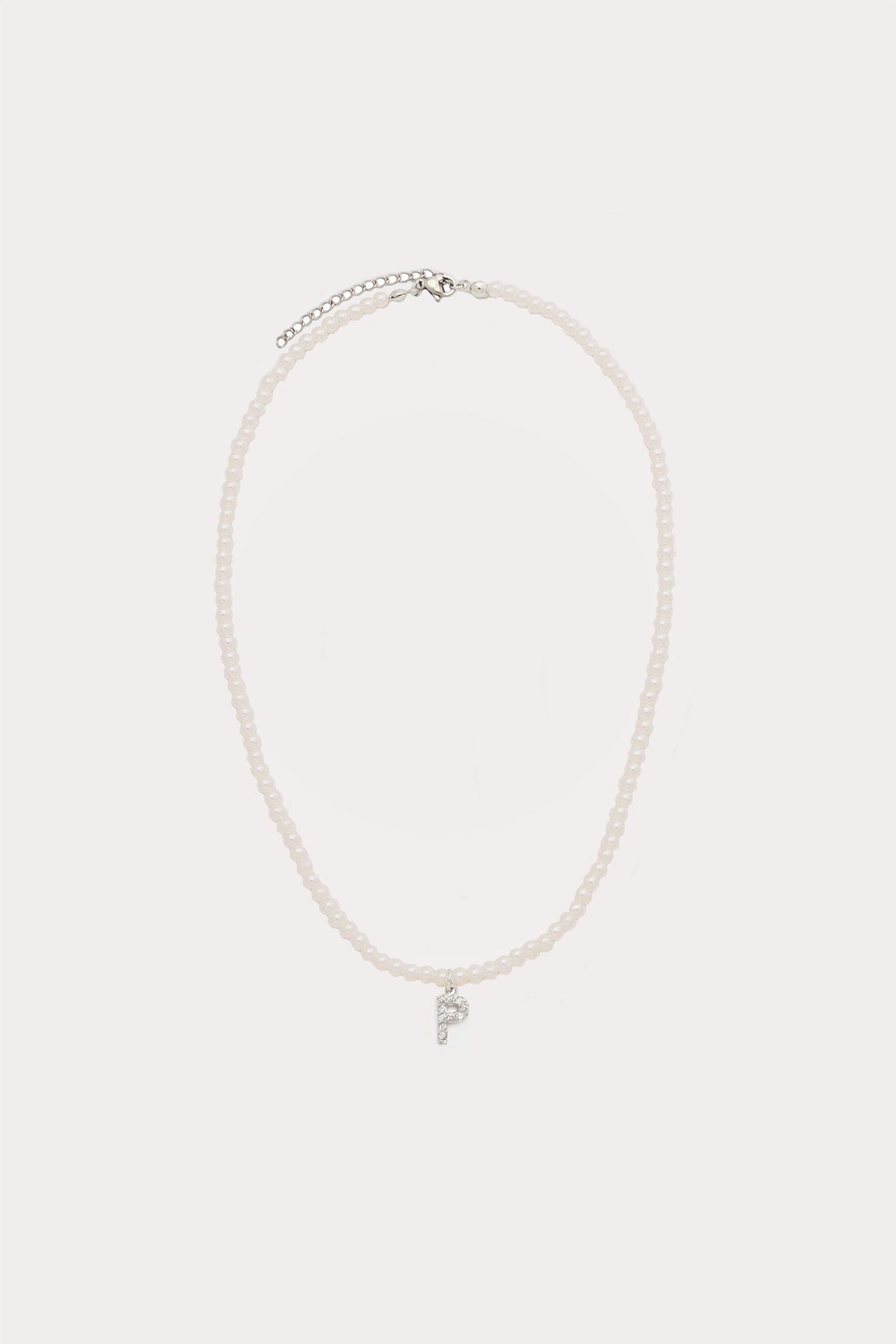 Initial Pearl Necklace