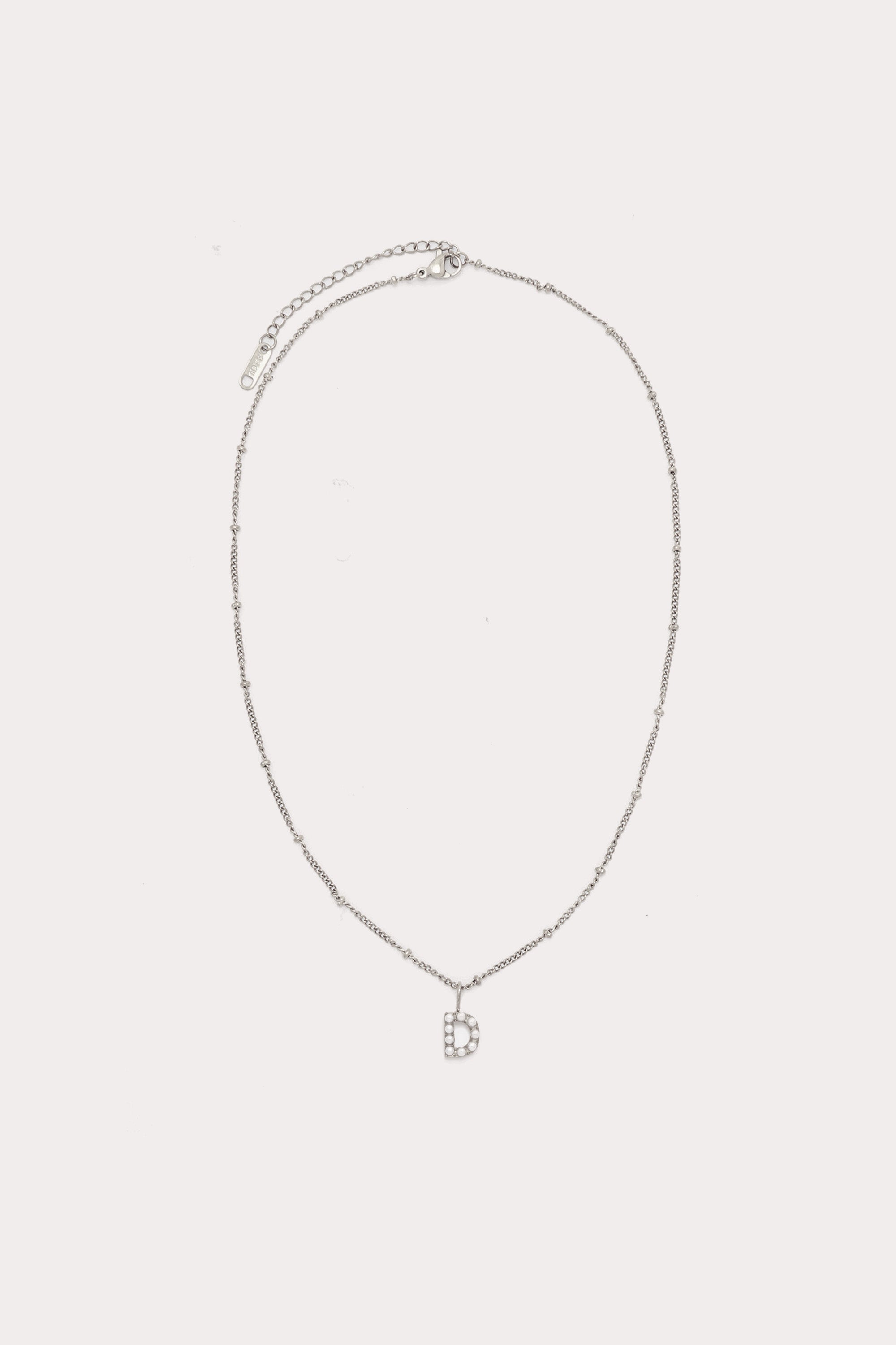 Pearl Initial Pendant Necklace