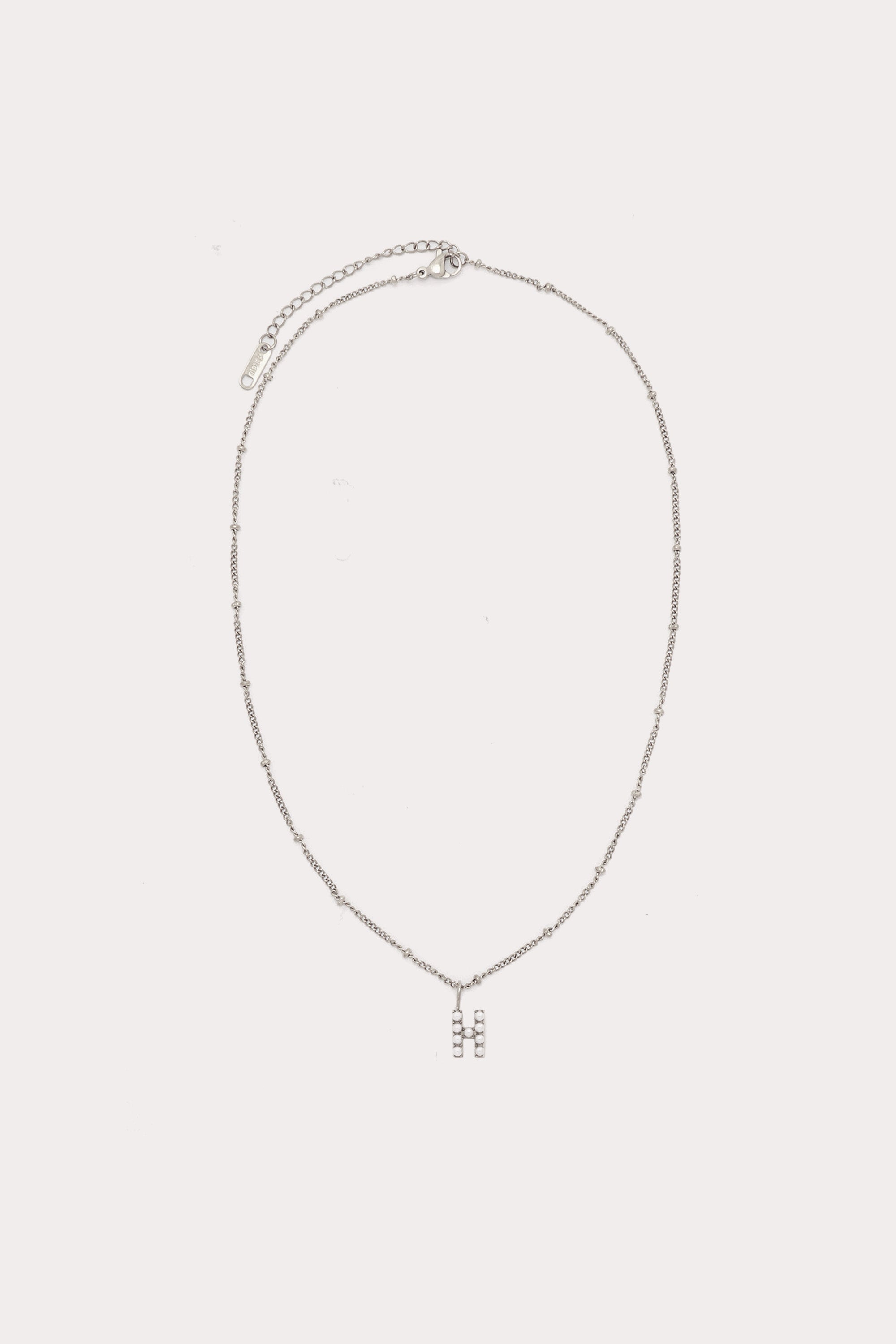 Pearl Initial Pendant Necklace