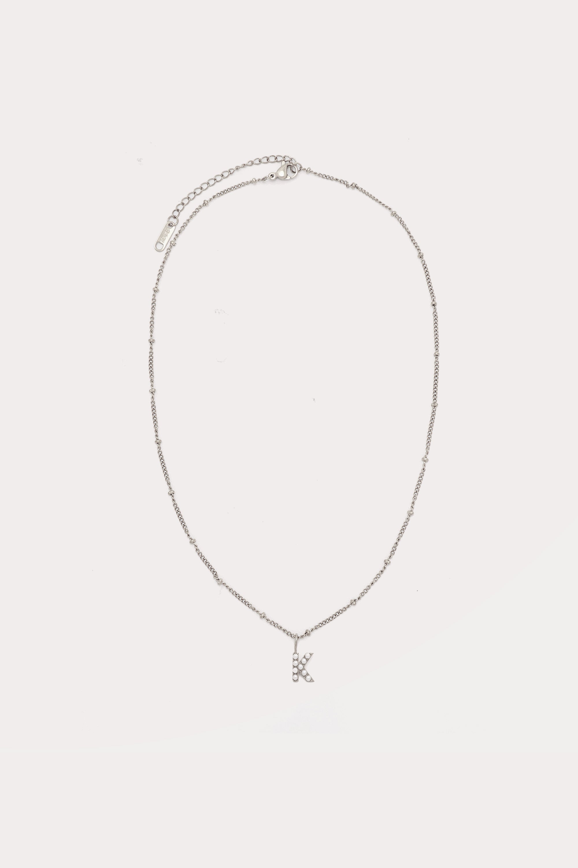 Pearl Initial Pendant Necklace