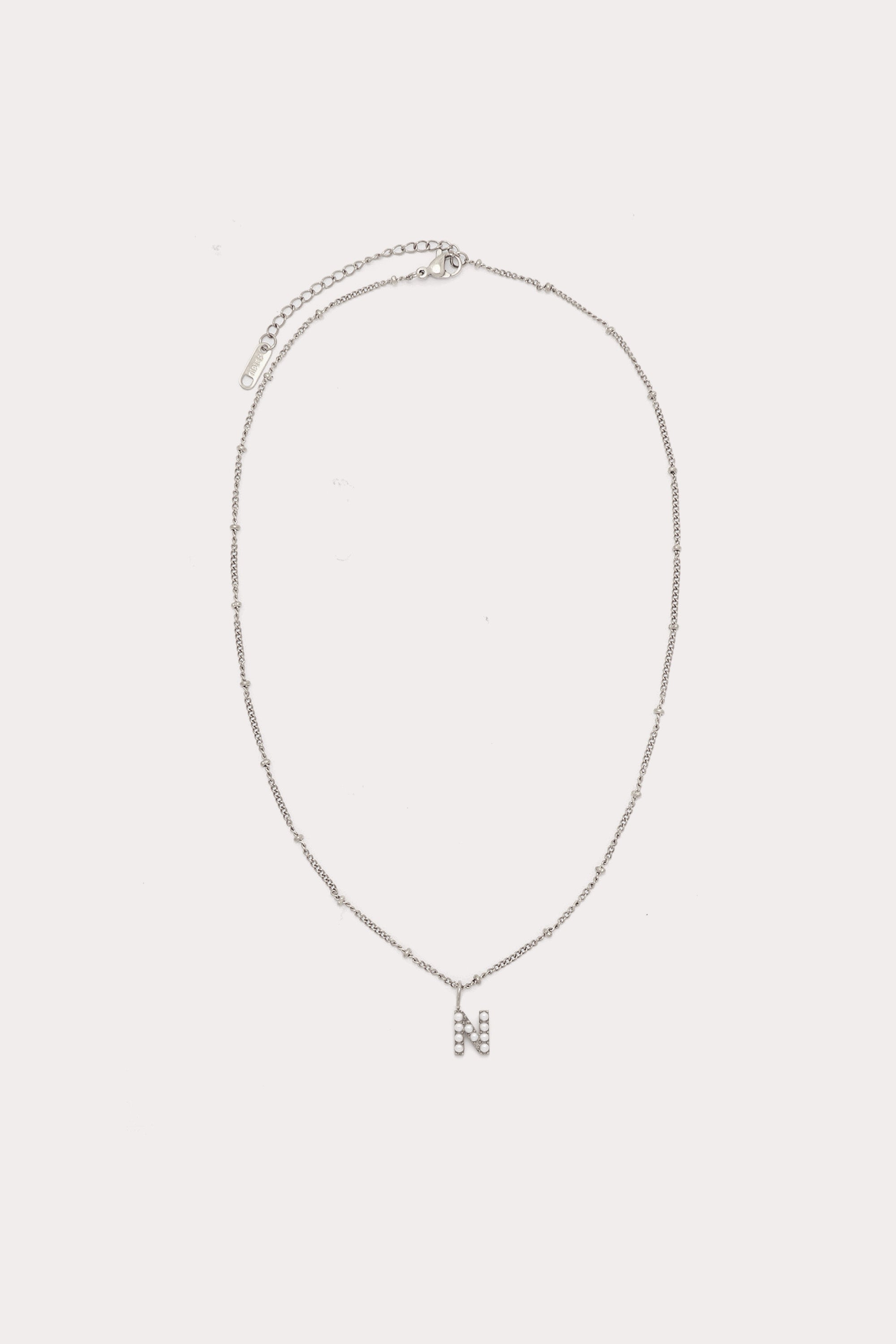 Pearl Initial Pendant Necklace