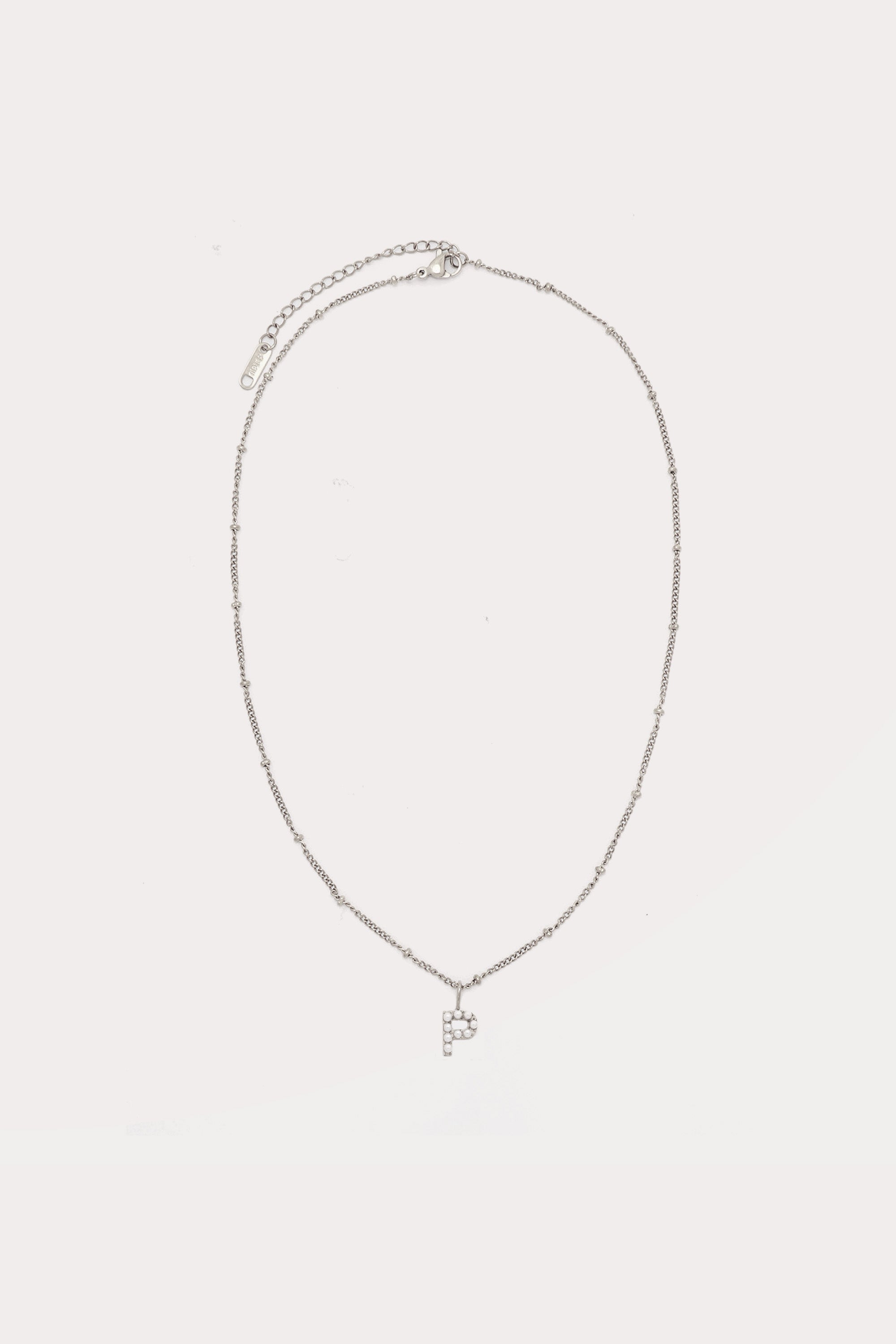 Pearl Initial Pendant Necklace