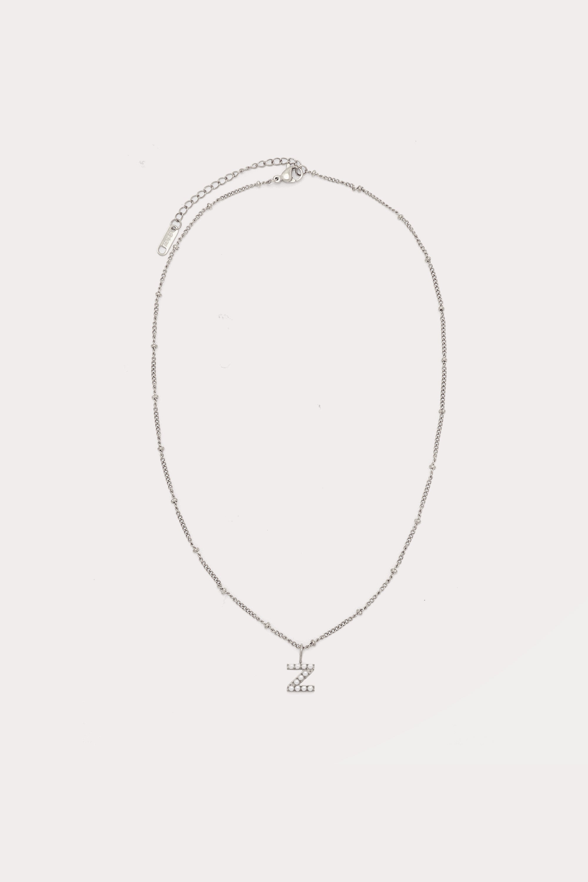 Pearl Initial Pendant Necklace