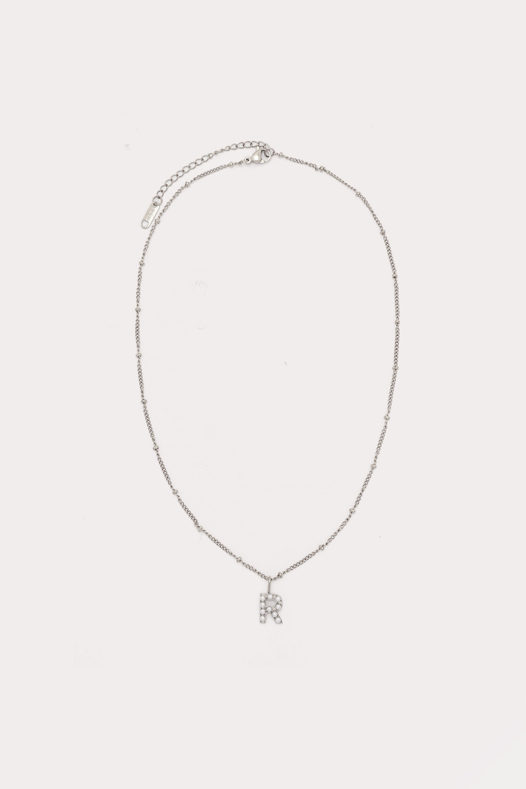 Pearl Initial Pendant Necklace