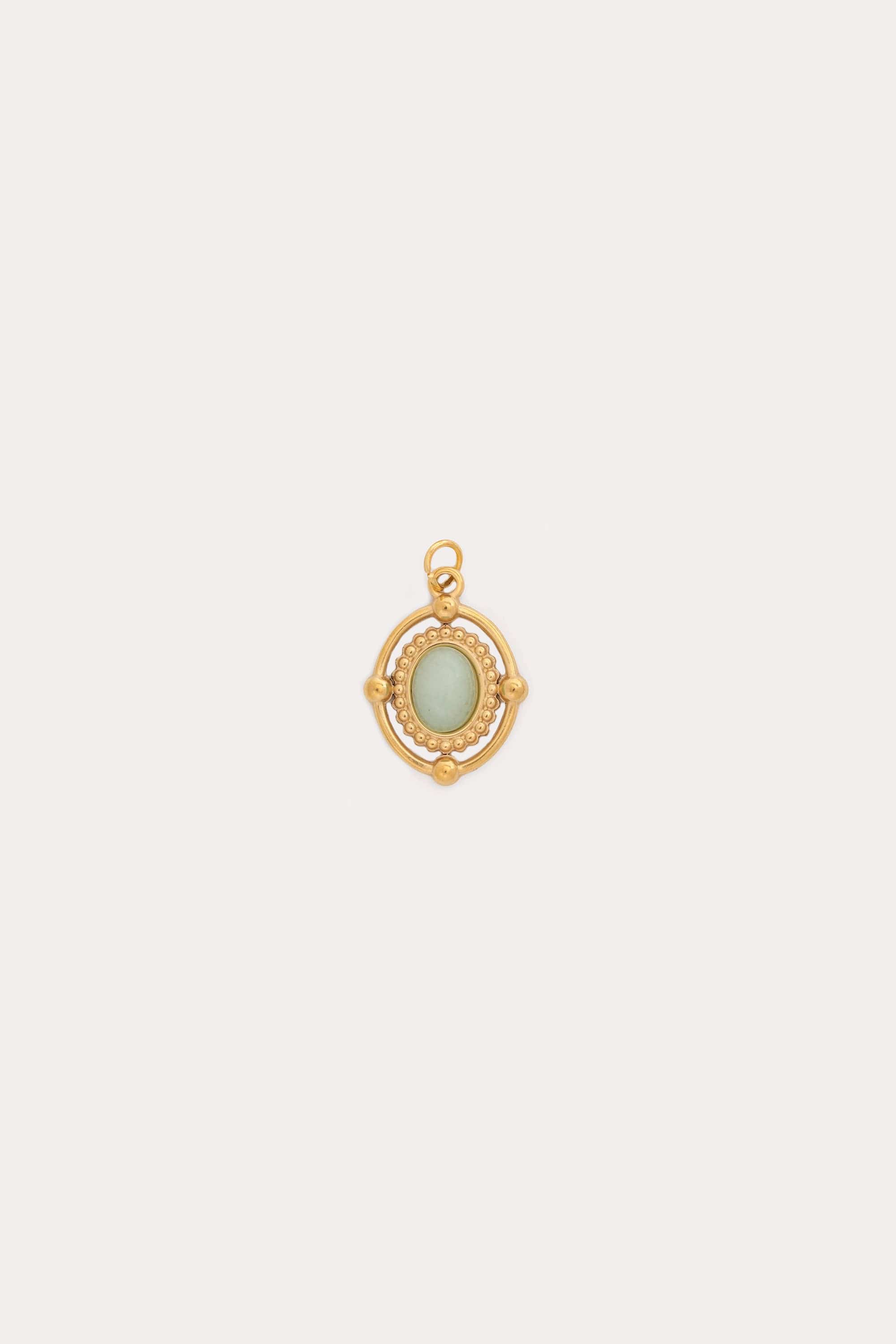 Ornate Stone Charm