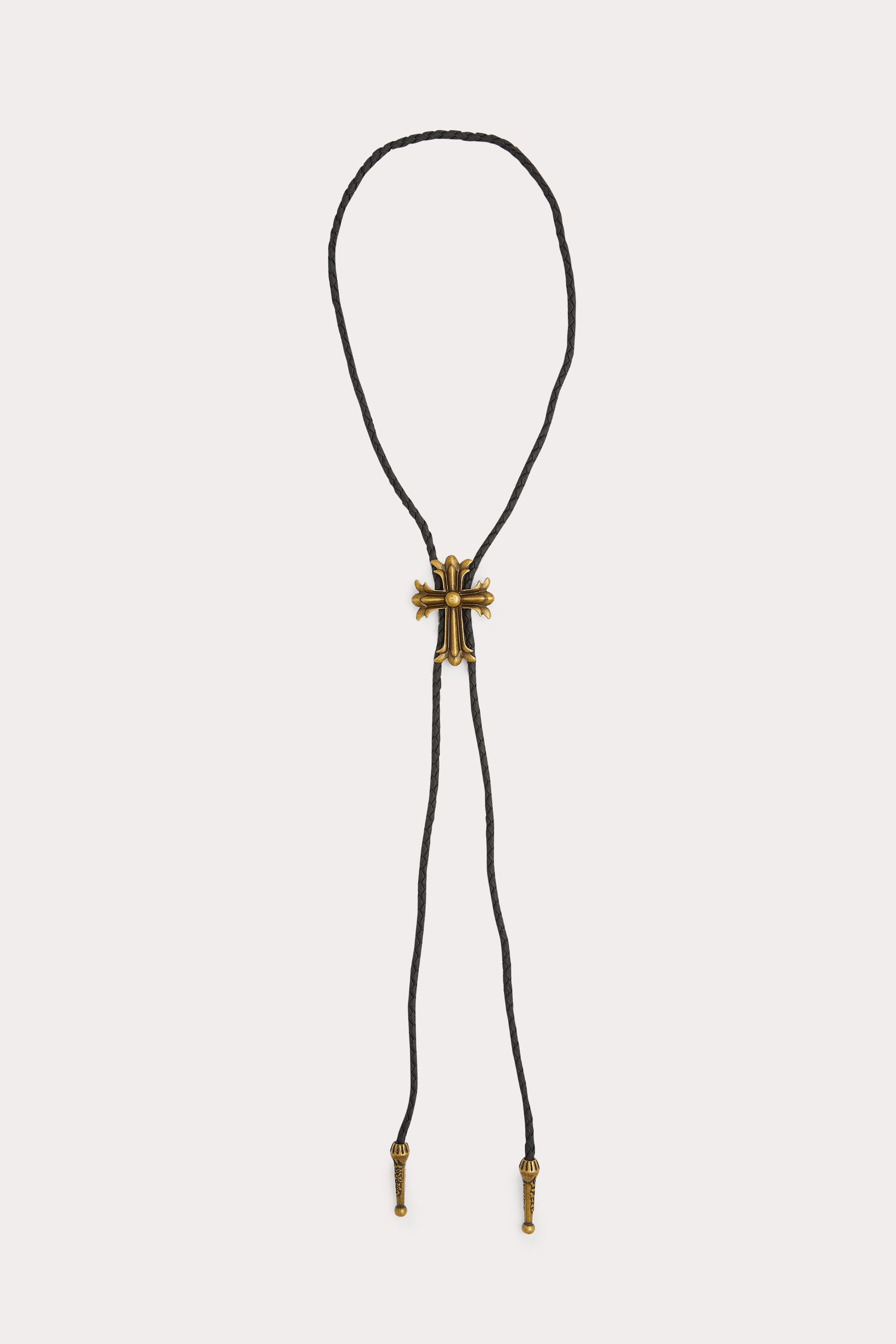 Cross Bolo Necklace